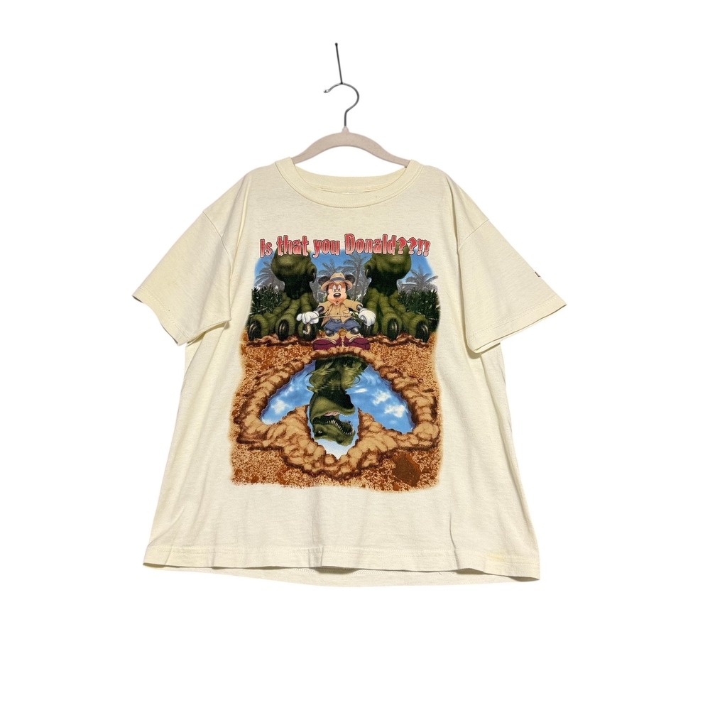 Vintage | Walt Disney World | Kids Dinoland USA Graphic Tee Size M 7/8